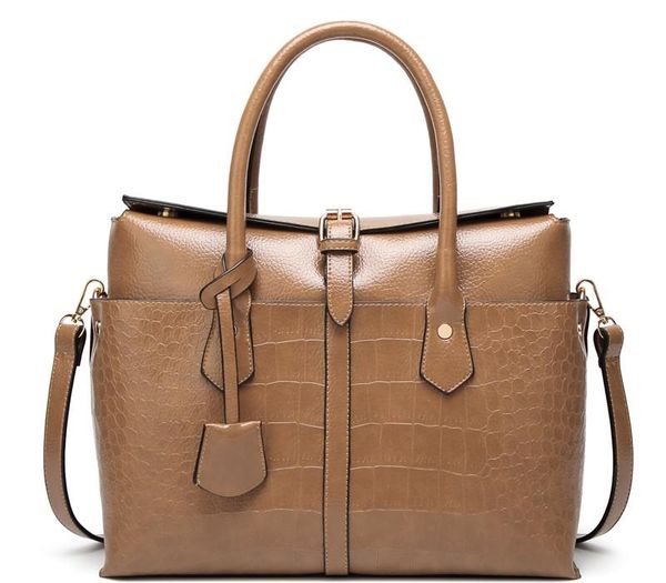 Large Women Handbag Alligator Leather Fashion Top-handle Bag Solid Color Female Big Shoulder Bags Black Red Office Lady002
Large Women Handbag Alligator Leather Fashion Top-handle Bag Solid Color Female Big Shoulder Bags Black Red Office Lady002