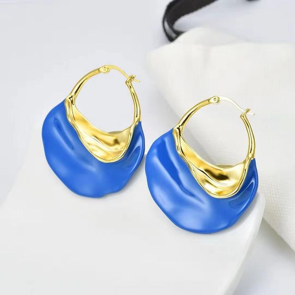 3 colors for options europe and america fashion women jewelry yellow gold plated irregular hoops earrings for girls women, Golden;silver
3 colors for options europe and america fashion women jewelry yellow gold plated irregular hoops earrings for girls women, Golden;silver