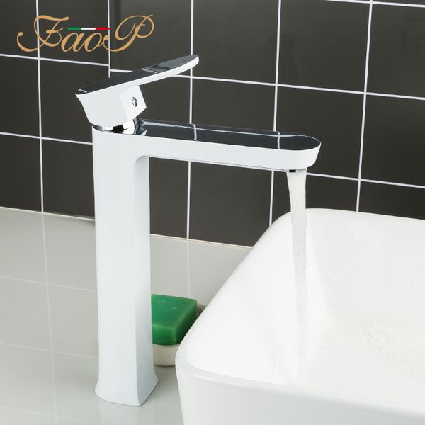 bathroom sink faucets faop tall basin faucet white water mixer deck mounted bath waterfall tap torneira do anheiro a1099-8
bathroom sink faucets faop tall basin faucet white water mixer deck mounted bath waterfall tap torneira do anheiro a1099-8