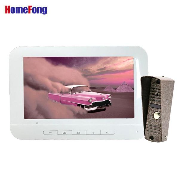 homefong 7 inch wired video intercom doorbell with camera white unlock door phone intercom system day night vision ip65
homefong 7 inch wired video intercom doorbell with camera white unlock door phone intercom system day night vision ip65