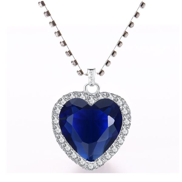 peach heart of the ocean necklaces for women blue romantic claw chain pendant necklaces fashion wedding jewelry, Silver
peach heart of the ocean necklaces for women blue romantic claw chain pendant necklaces fashion wedding jewelry, Silver