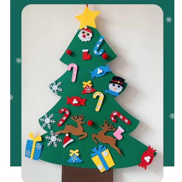 3ft/91cm diy felt christmas tree set felt xmas decorations wall hanging 32 ornaments kids gifts party supplies
3ft/91cm diy felt christmas tree set felt xmas decorations wall hanging 32 ornaments kids gifts party supplies