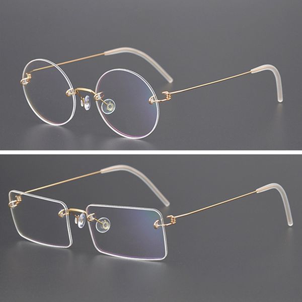 fashion sunglasses frames titanium glasses frame men women vintage rimless eye optical myopia eyeglasses clear eyewear spectacles oculos, Black
fashion sunglasses frames titanium glasses frame men women vintage rimless eye optical myopia eyeglasses clear eyewear spectacles oculos, Black