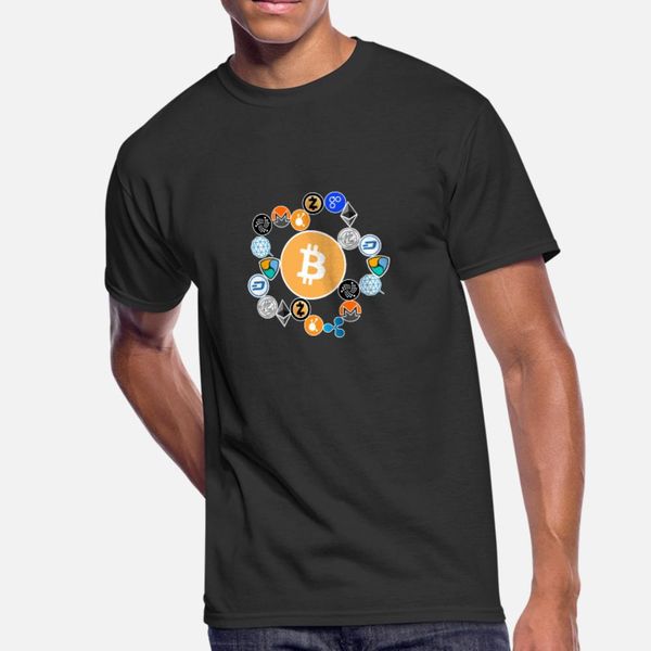 cryptocurrency crypto logos t shirt men design short sleeve o-neck natural interesting funny summer style slim shirt 
cryptocurrency crypto logos t shirt men design short sleeve o-neck natural interesting funny summer style slim shirt