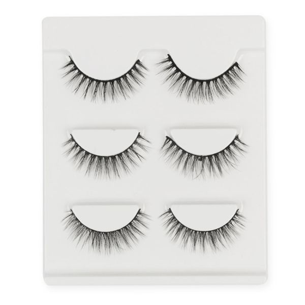 новые 19 стили 3 пар black искусственного норкового 3d eye lashes ложных макияжа ресницы природного крест длинных толстые женщины глаз инстр
новые 19 стили 3 пар black искусственного норкового 3d eye lashes ложных макияжа ресницы природного крест длинных толстые женщины глаз инстр
