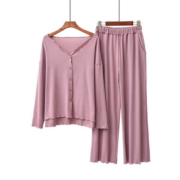 women pijama set autumn new ladies pajamas set comfort solid color women v-neck homewear 2pcs new, Black;red
women pijama set autumn new ladies pajamas set comfort solid color women v-neck homewear 2pcs new, Black;red