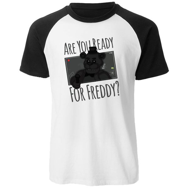 готовы ли вы к freddy printed t shirt хлопок реглан с коротким рукавом для мужчин майка пять ночей в фредди вдохновленный gamers tops
готовы ли вы к freddy printed t shirt хлопок реглан с коротким рукавом для мужчин майка пять ночей в фредди вдохновленный gamers tops