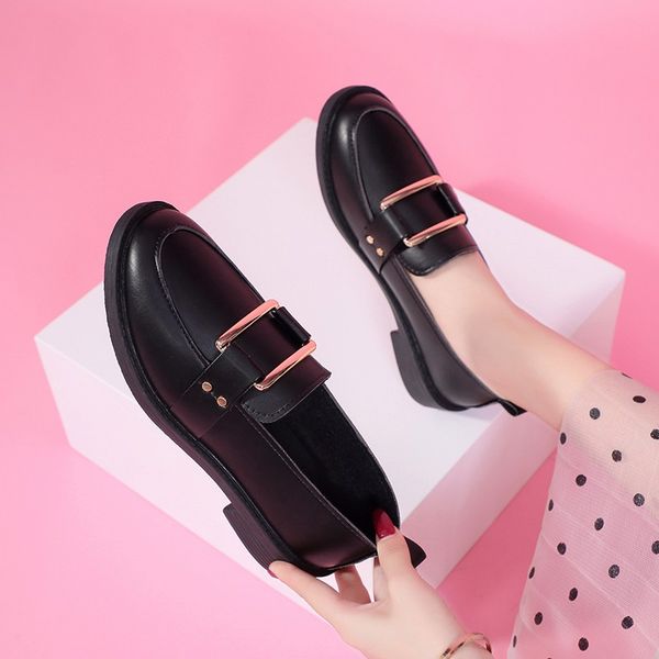 solid leather oxford shoes for women new casual shoes woman flats metal buckle slip on heels ladies brogues creepers plus size, Black
solid leather oxford shoes for women new casual shoes woman flats metal buckle slip on heels ladies brogues creepers plus size, Black