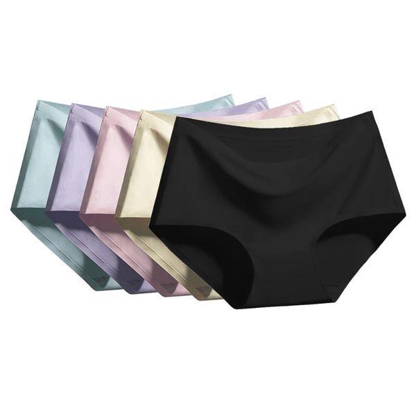 women's panties okwish 5pcs set women seamless ice silk mid waist briefs knickers underwear breathable lingerie l xl xxl, Black;pink
women's panties okwish 5pcs set women seamless ice silk mid waist briefs knickers underwear breathable lingerie l xl xxl, Black;pink