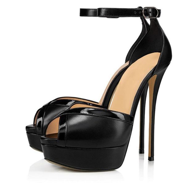 peep toe women sandals high heels summer shoes woman pumps comfortable platform shoes wedding woman large size 45, Black
peep toe women sandals high heels summer shoes woman pumps comfortable platform shoes wedding woman large size 45, Black