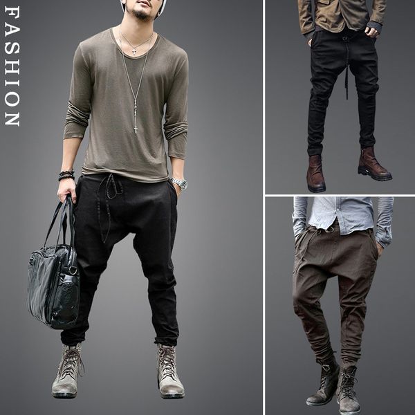 2021 casual hip pant men loose sweatpants low waist harem pants pant streetwear punk hop trousers black jogger dancing male men cdlkw
2021 casual hip pant men loose sweatpants low waist harem pants pant streetwear punk hop trousers black jogger dancing male men cdlkw