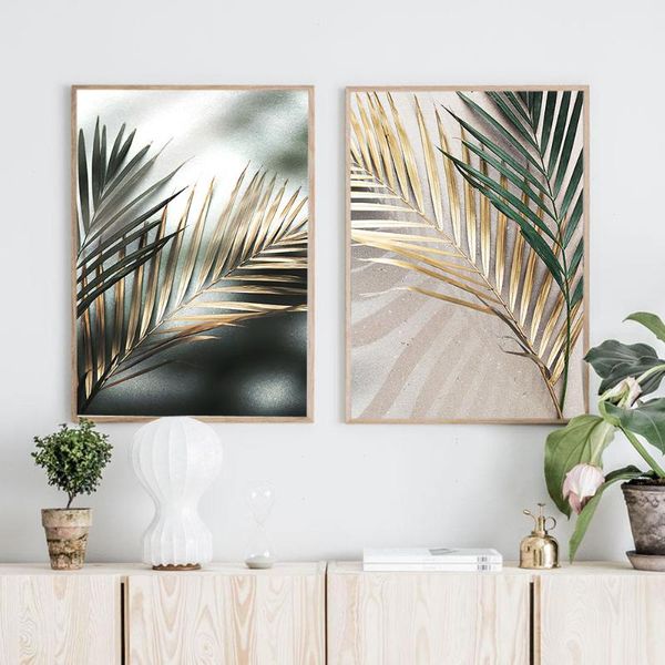 golden palm leaves under the sunshine poster and prints on the wall decor for home hd decorative image unframe 
golden palm leaves under the sunshine poster and prints on the wall decor for home hd decorative image unframe