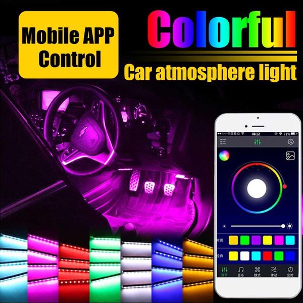 72 led car foot ambient light with usb cigarette lighter music control app rgb automotive interior decorative atmosphere lights
72 led car foot ambient light with usb cigarette lighter music control app rgb automotive interior decorative atmosphere lights