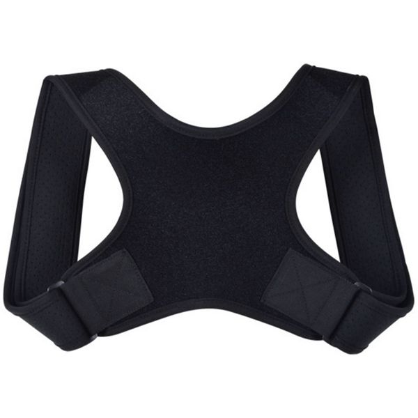 adjustable back posture corrector clavicle spine back shoulder lumbar brace support belt posture correction prevents slouching, Black;blue
adjustable back posture corrector clavicle spine back shoulder lumbar brace support belt posture correction prevents slouching, Black;blue