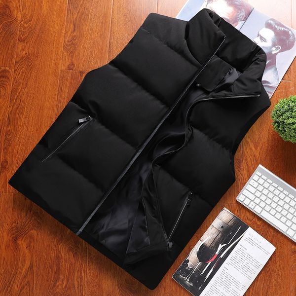 2020 fashion mens jacket sleeveless vest spring thermal soft vests casual coats male cotton men's vest men thicken waistcoat, Black;white
2020 fashion mens jacket sleeveless vest spring thermal soft vests casual coats male cotton men's vest men thicken waistcoat, Black;white