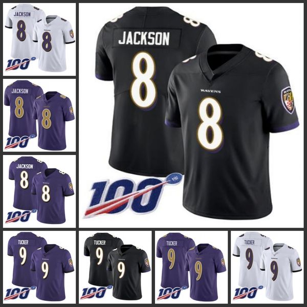 baltimore ravens men #8 lamar jackson 9 justin tucker team color men women youth stitched 100th season vapor limited jersey, Black;red
baltimore ravens men #8 lamar jackson 9 justin tucker team color men women youth stitched 100th season vapor limited jersey, Black;red