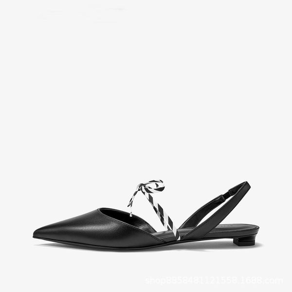 shallow mouth pointed heel sandals fashion womens shoes 2020 summer heels luxury female women's comfort block bow flat ladies, Black
shallow mouth pointed heel sandals fashion womens shoes 2020 summer heels luxury female women's comfort block bow flat ladies, Black