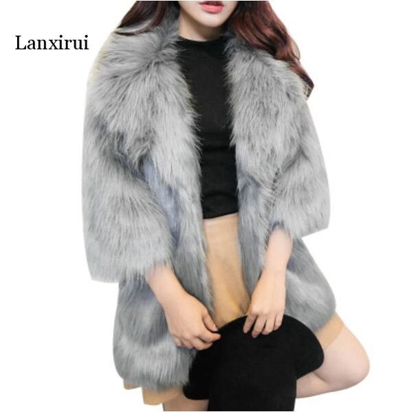 new winter full leather fake fur grass coat short fur integrated warm fashion imitation jacket, Black
new winter full leather fake fur grass coat short fur integrated warm fashion imitation jacket, Black