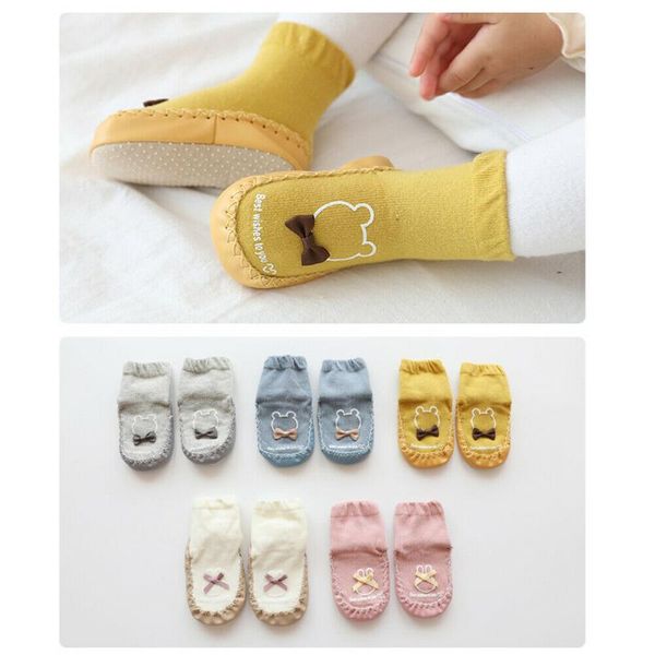 lovely baby socks baby cute cartoon non-slip cotton toddler floor socks kids shoes slipper bowknot sewing thread, Pink;yellow
lovely baby socks baby cute cartoon non-slip cotton toddler floor socks kids shoes slipper bowknot sewing thread, Pink;yellow