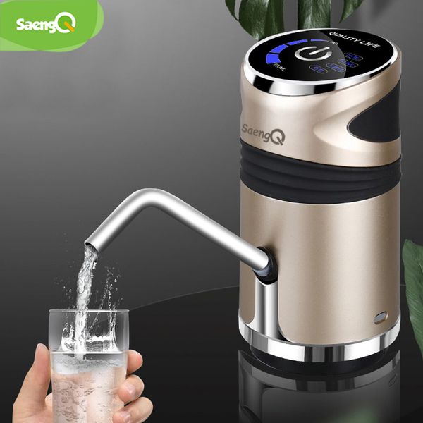 saengq home water bottle pump usb charging automatic drinking water pump portable electric dispenser bottle switch
saengq home water bottle pump usb charging automatic drinking water pump portable electric dispenser bottle switch