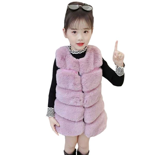 Girls Fur Vest Winter Waistcoat For Girls Solid Kids Outerwear Fashion Warm Faux Fur Spring Autumn Girl Clothes, Pink
Girls Fur Vest Winter Waistcoat For Girls Solid Kids Outerwear Fashion Warm Faux Fur Spring Autumn Girl Clothes, Pink