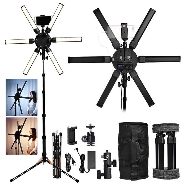 fusitu pgraphy light 3200-5600k multimedia extreme 60w led star light ring video lamp with tripod for camera phone makeup
fusitu pgraphy light 3200-5600k multimedia extreme 60w led star light ring video lamp with tripod for camera phone makeup