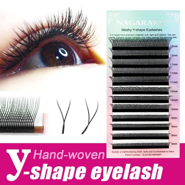 nagaraku yy shape hand woven mink soft light natural eyelashes extension makeup mesh net cross false eyelash individual
nagaraku yy shape hand woven mink soft light natural eyelashes extension makeup mesh net cross false eyelash individual