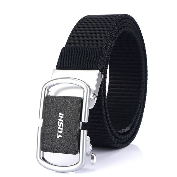 outdoor casual fashion automatic checkoff woven leather belt canvas waistband men's youth lengthened nylon trendy jeans belt, Black;brown
outdoor casual fashion automatic checkoff woven leather belt canvas waistband men's youth lengthened nylon trendy jeans belt, Black;brown