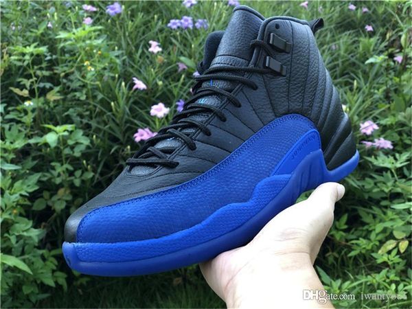 est authentic 12 game royal men basketball shoes black blue sports sneakers retro real carbon fiber 130690-014 with original box
est authentic 12 game royal men basketball shoes black blue sports sneakers retro real carbon fiber 130690-014 with original box