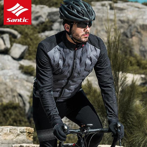 santic men winter keep warm cycling jackets ultralight down cotton jacket coat long-sleeved jersey windproof light bike clothing, Black;red
santic men winter keep warm cycling jackets ultralight down cotton jacket coat long-sleeved jersey windproof light bike clothing, Black;red