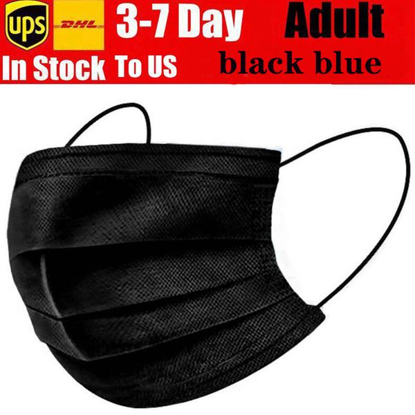 3-7 days to us disposable face masks cover elastic ear loop 3 ply breathable for blocking dust air anti-pollution black blue
3-7 days to us disposable face masks cover elastic ear loop 3 ply breathable for blocking dust air anti-pollution black blue
