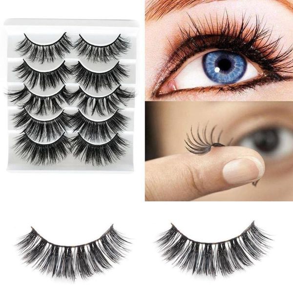 5pairs 3d mink hair false eyelashes thick long eye eyelashes extension makeup tools beauty lashes d6d4
5pairs 3d mink hair false eyelashes thick long eye eyelashes extension makeup tools beauty lashes d6d4