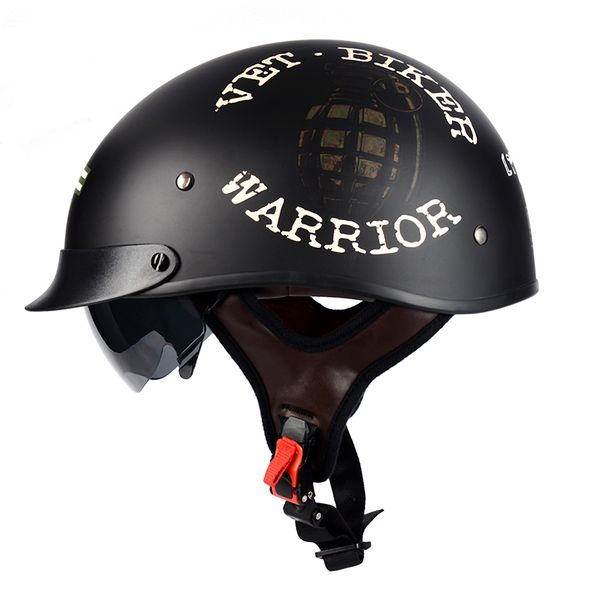 new vcoros 11 open face motocycle helmet retro man woman summer vintage motobike helmet with inner sun lens scooter casco moto
new vcoros 11 open face motocycle helmet retro man woman summer vintage motobike helmet with inner sun lens scooter casco moto