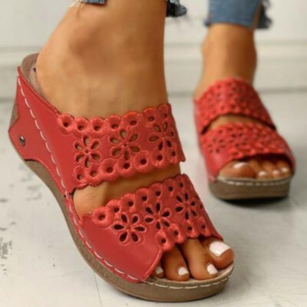 women open toe wedges heel lace sandals hollow out ladies summer casual shoes tc21, Black
women open toe wedges heel lace sandals hollow out ladies summer casual shoes tc21, Black