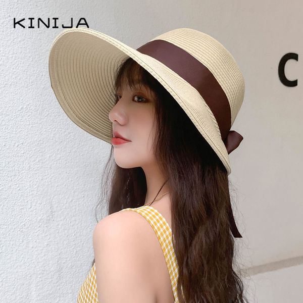 hepburn women sun hat female bow visor cap hand made raffia straw outdoors sunshade summer cap casual shade hat girl beach, Blue;gray
hepburn women sun hat female bow visor cap hand made raffia straw outdoors sunshade summer cap casual shade hat girl beach, Blue;gray