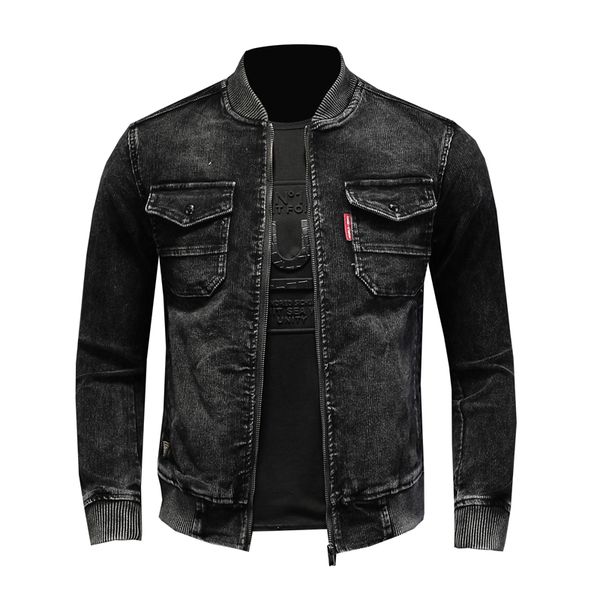 2020 spring and autumn corduroy jacket men's retro fashion stand-up collar zipper men's denim jacket top, Black;brown
2020 spring and autumn corduroy jacket men's retro fashion stand-up collar zipper men's denim jacket top, Black;brown