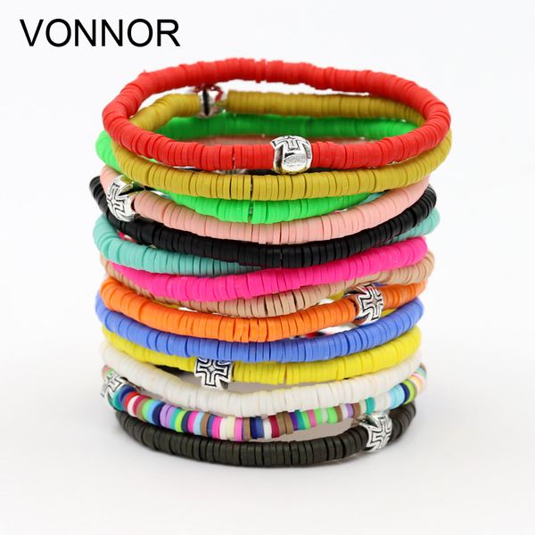 bracelet for women trendy multicolor clay bead strand friendship bracelets female jewelry charm bracelet girl new year gift, Black
bracelet for women trendy multicolor clay bead strand friendship bracelets female jewelry charm bracelet girl new year gift, Black