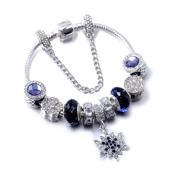 diy blue star style 3mm snake bone bracelet suitable for pandora style women's bracelet jewelry, Black
diy blue star style 3mm snake bone bracelet suitable for pandora style women's bracelet jewelry, Black
