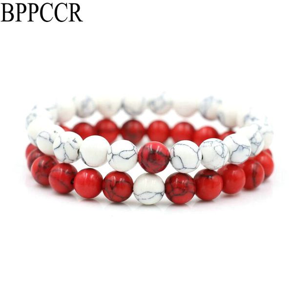 bppccr 2pcs/set red white marble lovers' distance bracelets women men lucky couples energy fitness bracelets & bangles gifts, Black
bppccr 2pcs/set red white marble lovers' distance bracelets women men lucky couples energy fitness bracelets & bangles gifts, Black