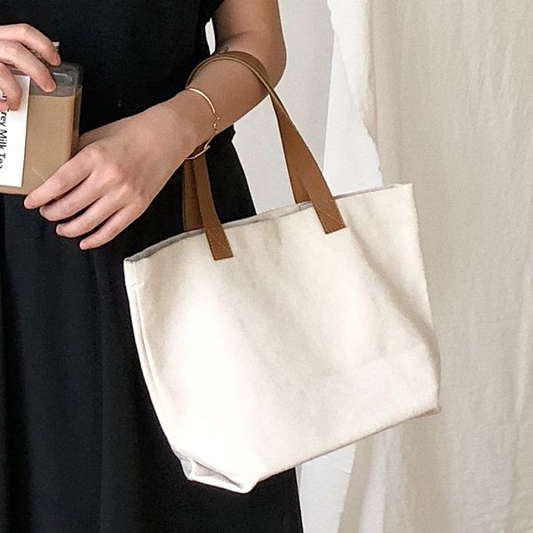 chic simple canvas bags for women 2020 new beige large capacity ladies fashion shopping shoulder bag lunch tote handbag clutch
chic simple canvas bags for women 2020 new beige large capacity ladies fashion shopping shoulder bag lunch tote handbag clutch