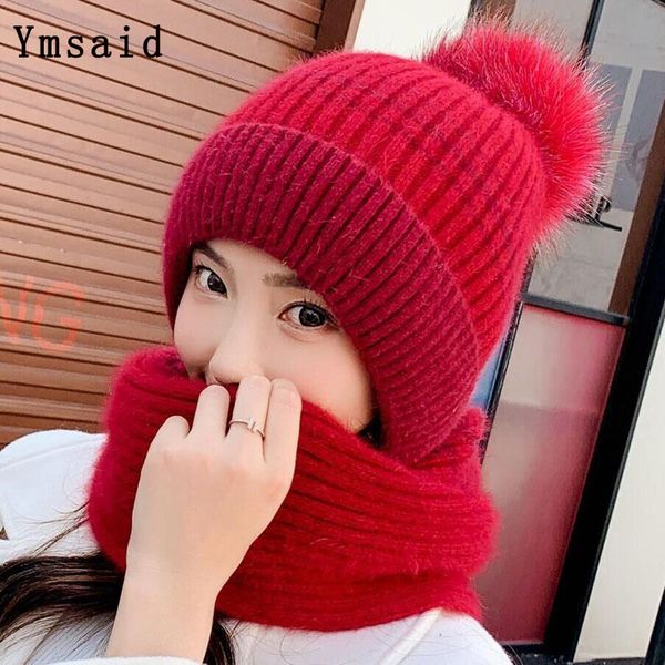 fashion winter thick plus cashmere warm hat female scarf faux fur pompoms winter women's knit hat wool ski 2 set, Blue;gray
fashion winter thick plus cashmere warm hat female scarf faux fur pompoms winter women's knit hat wool ski 2 set, Blue;gray