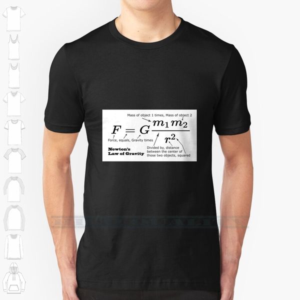 newton's law of universal gravitation custom design print for men women cotton new cool tee t shirt big size 6xl
newton's law of universal gravitation custom design print for men women cotton new cool tee t shirt big size 6xl