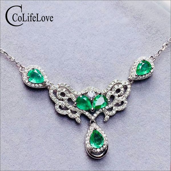 colife jewelry 925 silver emerald necklace for party 5 pieces natural emerald necklace fashion silver gemstone
colife jewelry 925 silver emerald necklace for party 5 pieces natural emerald necklace fashion silver gemstone