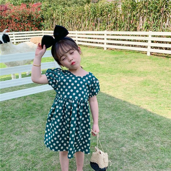 summer new sweet and cute girls skirt polka dot puff sleeve dress princess dress, Red;yellow
summer new sweet and cute girls skirt polka dot puff sleeve dress princess dress, Red;yellow