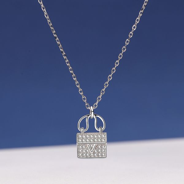 s925 sterling silver new creative design zircon bag necklace women's daily new necklace
s925 sterling silver new creative design zircon bag necklace women's daily new necklace