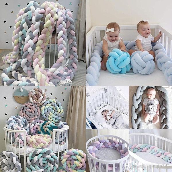 bumper 1m/2m/3m length newborn baby bed pure weaving plush knot crib bumper kids bed baby cot protector baby room decor1
bumper 1m/2m/3m length newborn baby bed pure weaving plush knot crib bumper kids bed baby cot protector baby room decor1