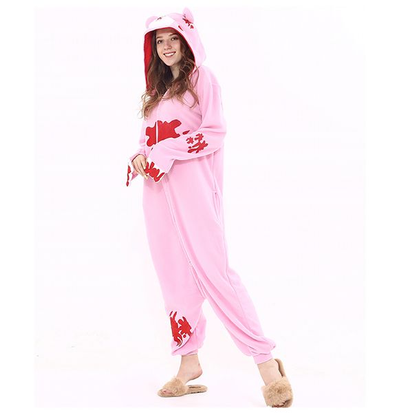 pajama cartoon mascot animal one-piece pajamas men women couple winter models flannel pajamas set 64, Red;yellow
pajama cartoon mascot animal one-piece pajamas men women couple winter models flannel pajamas set 64, Red;yellow