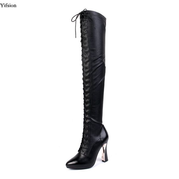 boots olomm women winter over the knee leather square high heels shoes pointed toe black party us size 4-8.5
boots olomm women winter over the knee leather square high heels shoes pointed toe black party us size 4-8.5
