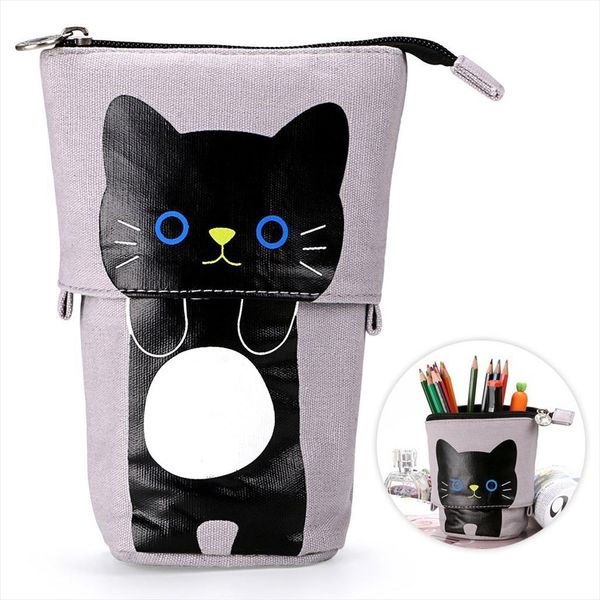 canvas lovely cartoon cat telescopic stand stationery bag pencil case pouch cosmetic bags storage bag for boys and girls 30
canvas lovely cartoon cat telescopic stand stationery bag pencil case pouch cosmetic bags storage bag for boys and girls 30