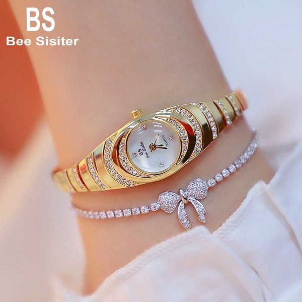 bee sister women watches bracelet stainless steel strap hardlex smal dial rhinestones waterproof luxury ladies wristwatch bs01, Slivery;brown
bee sister women watches bracelet stainless steel strap hardlex smal dial rhinestones waterproof luxury ladies wristwatch bs01, Slivery;brown